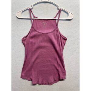 Converse Womens Ribbed Tank Top Pink SP